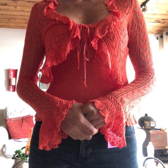 Free People shrug sweater and camisole - Picture 2 of 8